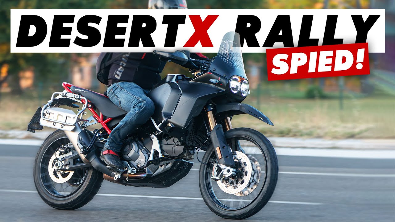 New 2024 Ducati DesertX RALLY Spied: Everything You Need To Know!