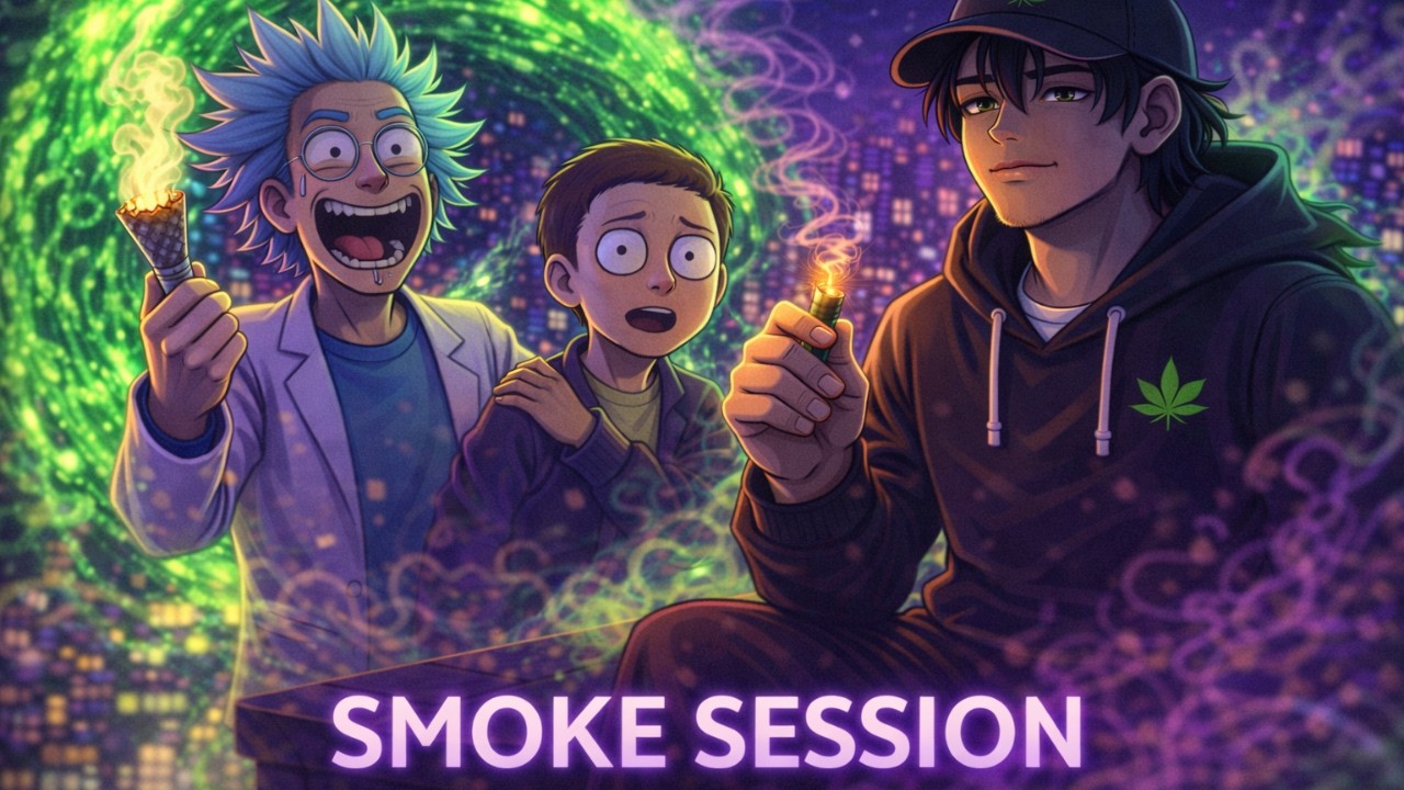 420 Bluesy Hip Hop – Rick & Morty Midnight Smoke Session 🌿
