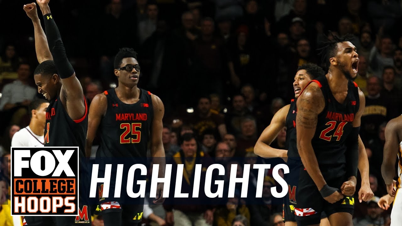 Maryland stuns Minnesota on 3 w/1.9 seconds left, caps 16-pt comeback | FOX COLLEGE HOOPS HIGHLIGHTS