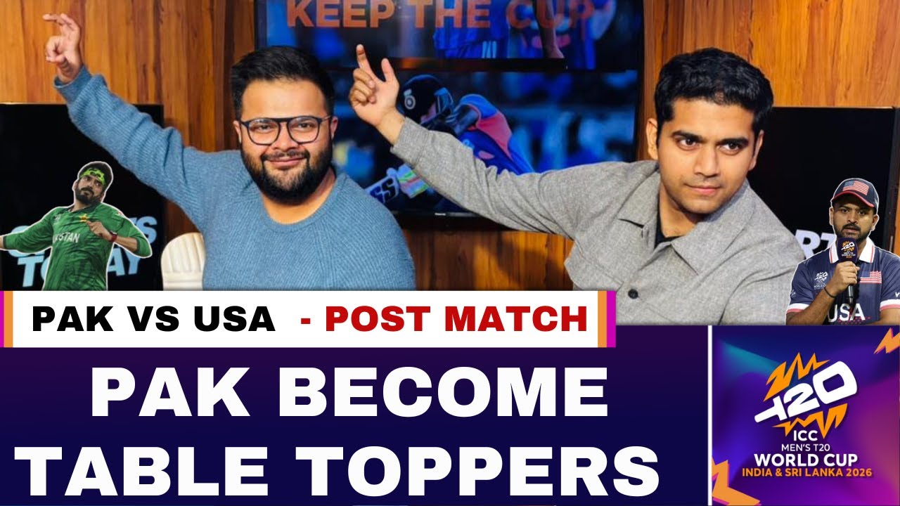 LIVE T20 WORLD CUP: Pakistan beat USA with ease despite Shubam Ranjane's valiant 50 | Sports Today