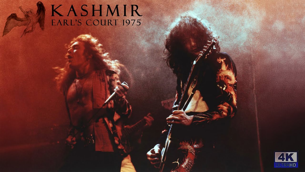 Led Zeppelin - Kashmir (4K) | The Definitive Performance |  Earl's Court, May 25, 1975