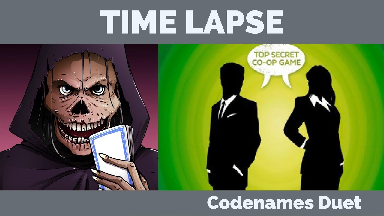 Codenames Duet Time Lapse + Overview.