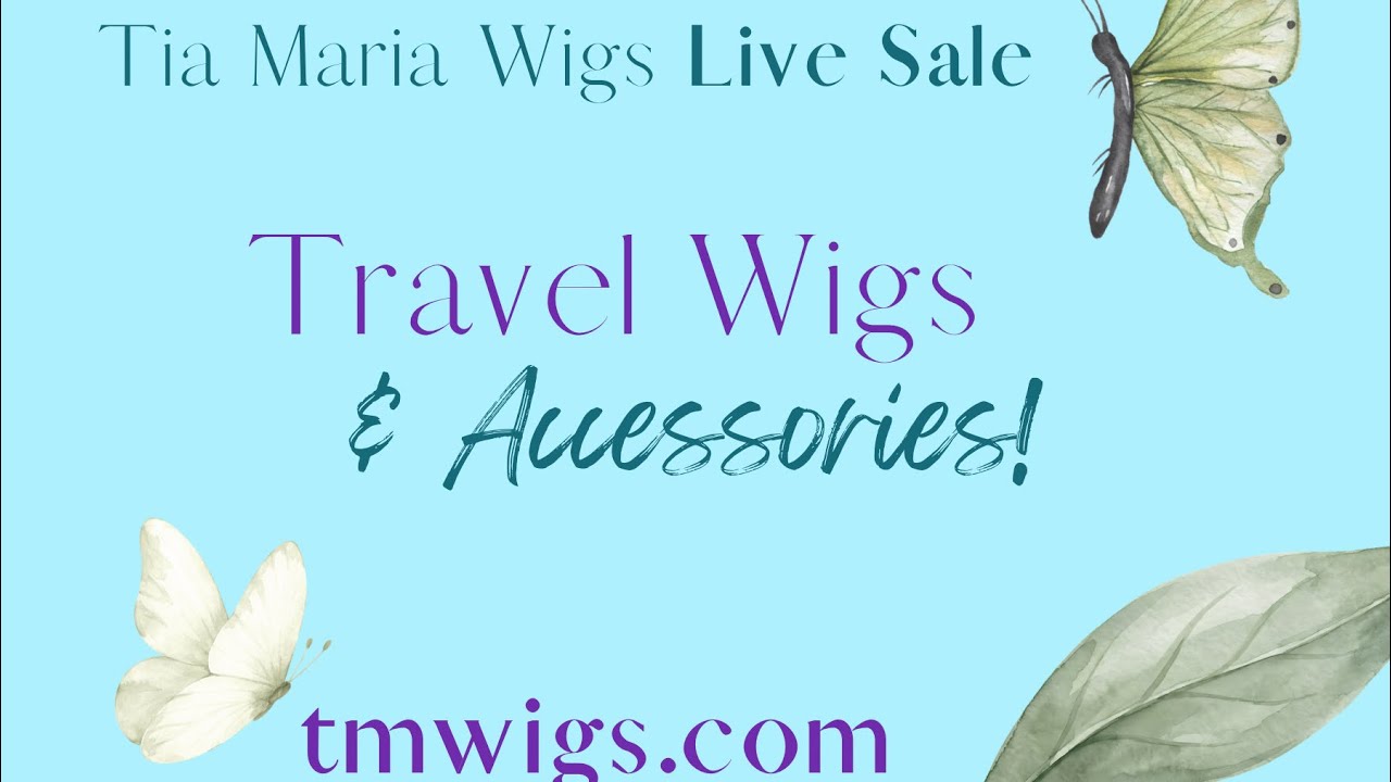 Travel Ready Wigs & Accessories Live Sale 