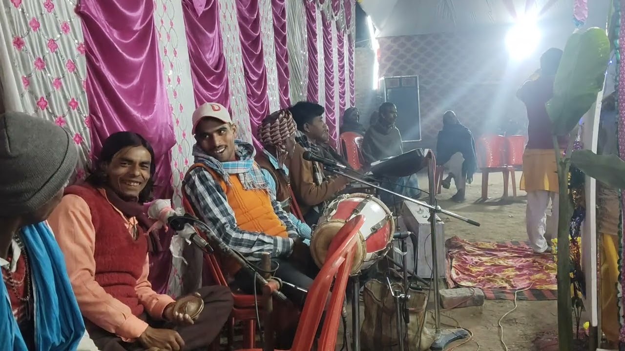 राम बहादुर पंजाब का लोक गाता कथा भक्ति उदाय का 