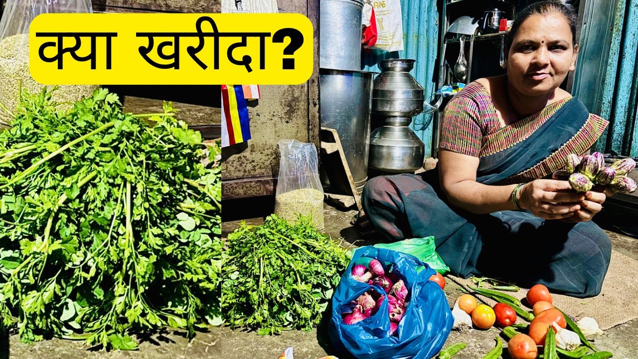 आज बाजार से क्या-क्या खास आया? | साप्ताहिक सब्जी शॉपिंग | The Jadhav Vlogs