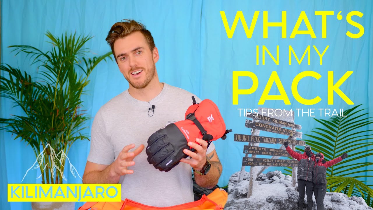 What to Pack - Mount Kilimanjaro - (8 day hike)