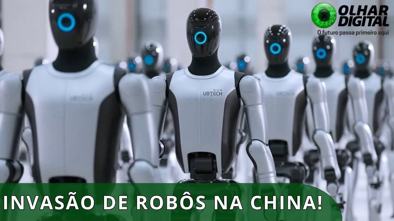 Assista: 'ex&eacute;rcito' de rob&ocirc;s humanoides que trabalham 24h vira realidade na China