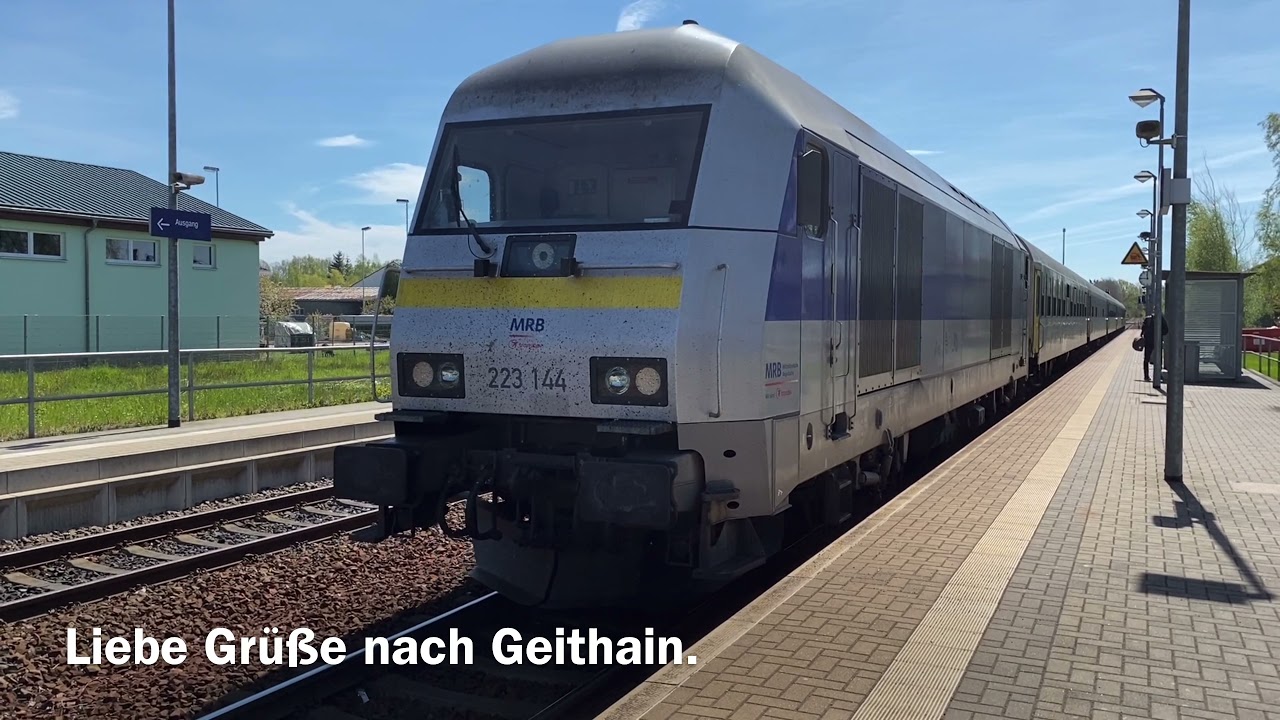 Der Bahnhof Bad Lausick, ... mal wieder daheim gewesen, Bahnhöfe meiner alten Heimat heute, Teil 4
