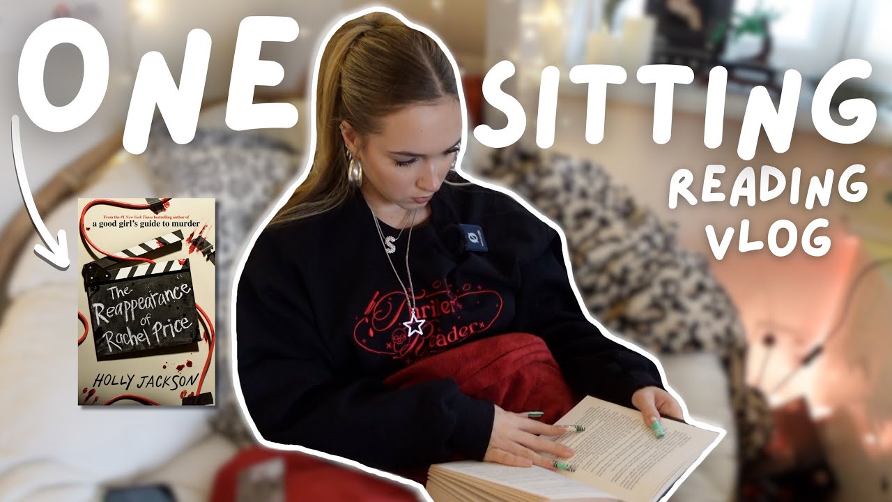 i read 'the reappearance of rachel price' in ONE NIGHT | non spoiler reading vlog