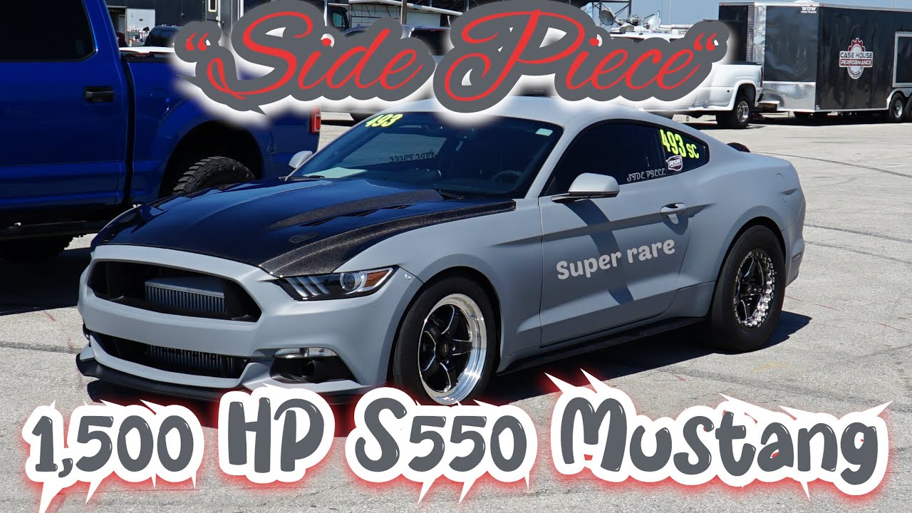 &ldquo;SIDE PEICE&rdquo;-1,500 HP S550 MUSTANG GOES ROUNDS AT TX2K23⁉️🚀| TX2k23 Exclusive #cars #mustang #ford