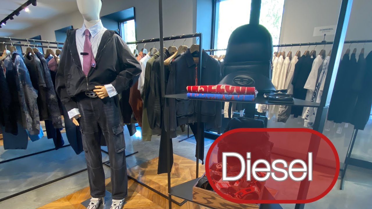 Diesel clothing collection for men