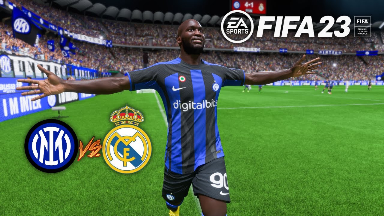 FIFA 23 PC | INTER MILAN VS REAL MADRID | FULL MATCH GAMEPLAY | HD