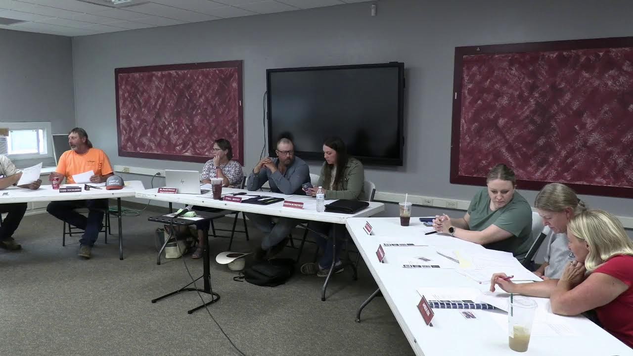 Newell School Board meeting