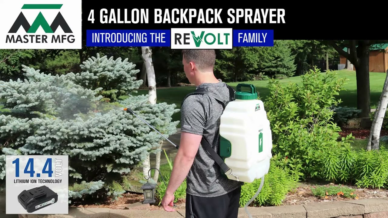 Valley Industries 4 Gallon Revolt Backpack Sprayer (BPS REV401)