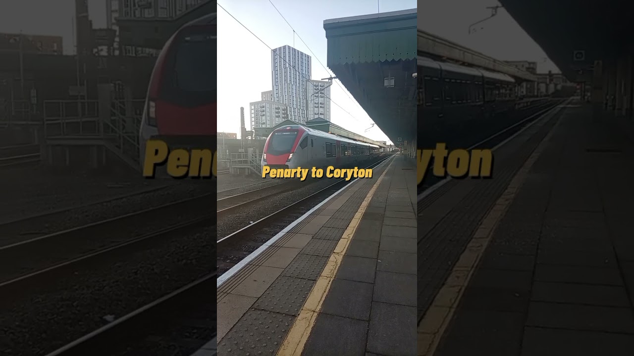 Trains at cardiff central! 