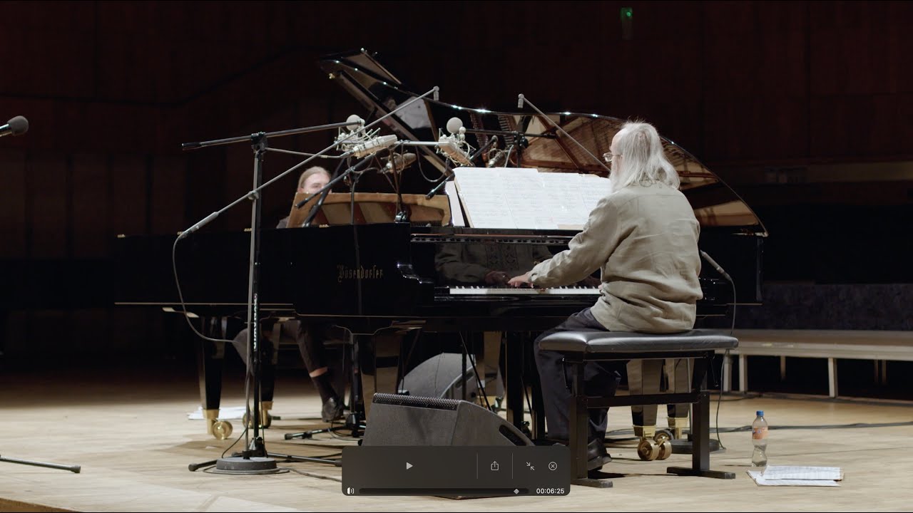 Lubomyr Melnyk & Piotr Zalewski - THE GRAND ENDLESS for 2 pianos (excerpt)