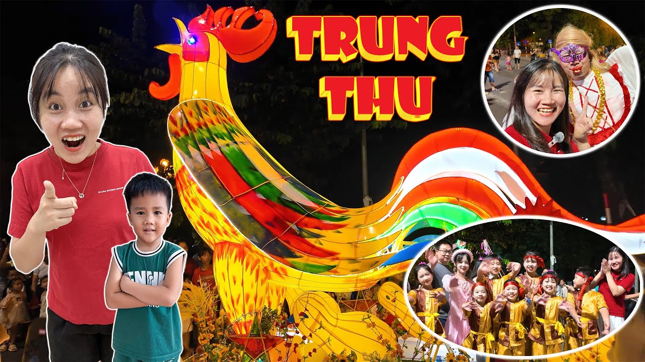 Chị Ruby Dẫn Minh Trí Đi Chơi Trung Thu - Chụp Ảnh Cùng Fan | Minh Trí Family