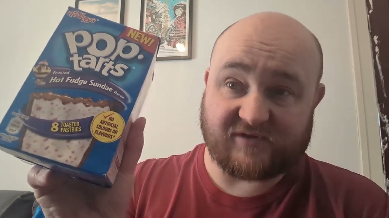 Pop Tarts Frosted Hot Fudge Sundae Flavour -- Snack Tube