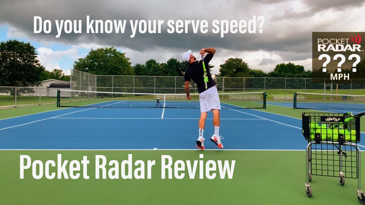 Tennis Serve Speed - Pocket Radar - Smart Coach Training Bundle Review and Demo!