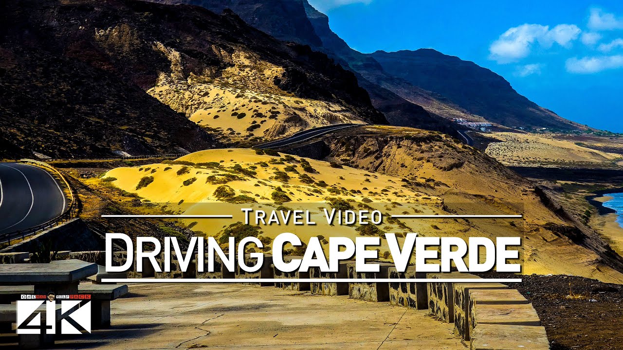 【4K】30 MINUTES | Driving São Vicente (Cape Verde) on a Motorbike | 2020 | Mindelo | UltraHD Video