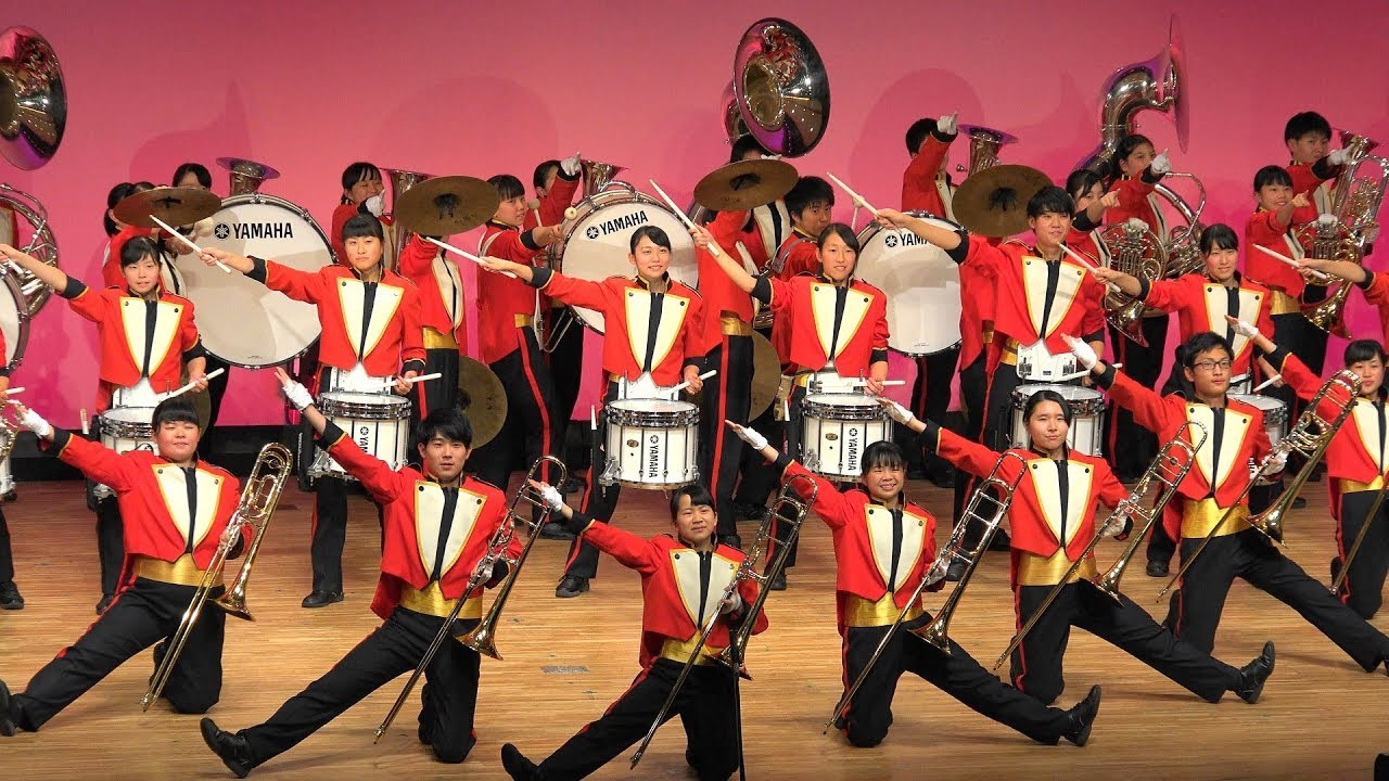 箕面自由学園高等学校吹奏楽部「GOLDEN BEARS 2017 ステージマーチングショー」