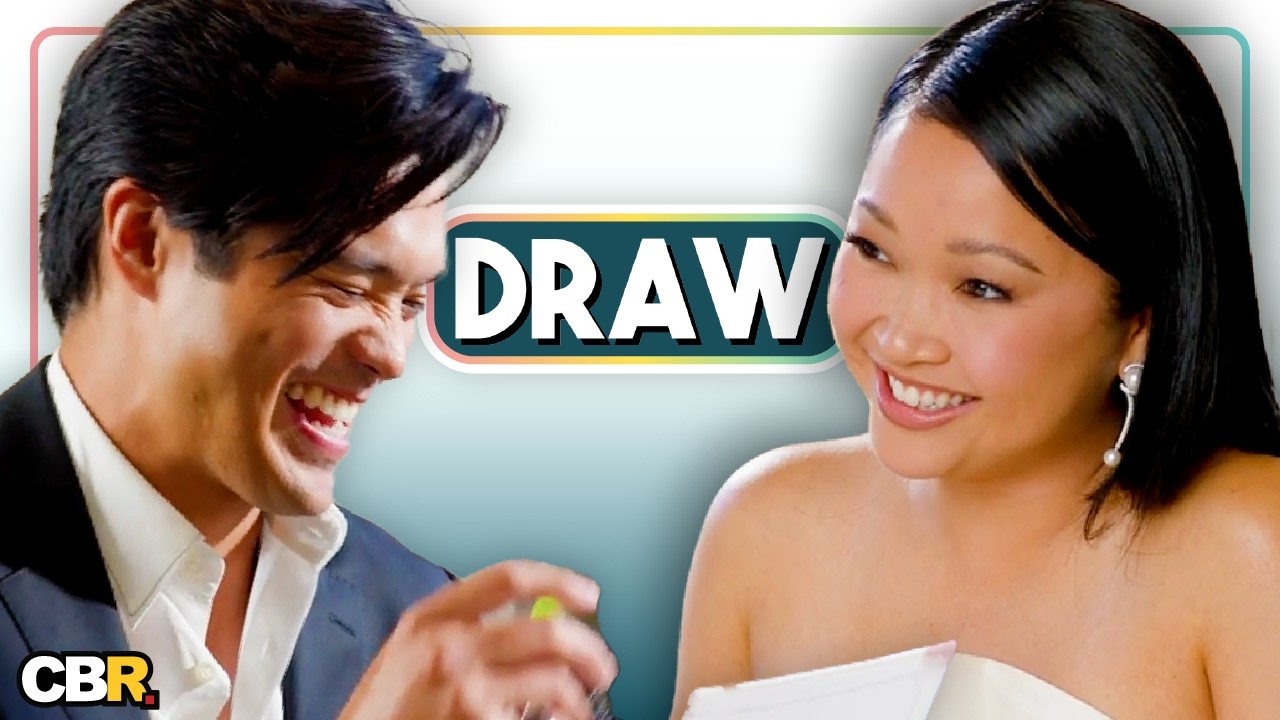 Lana Condor VS. Ross Butler: Who’s the Better Artist? | DRAW