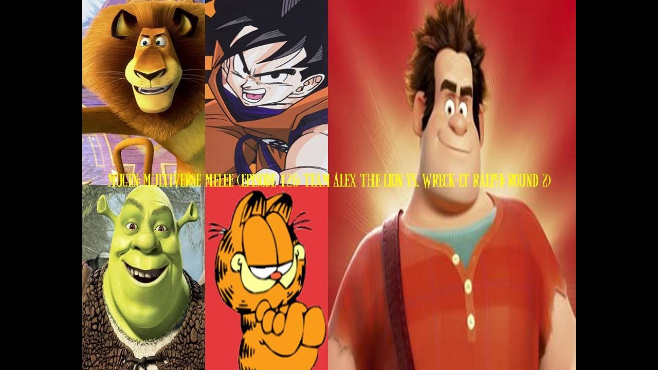 Mugen: Multiverse Melee (Episode 126: Team Alex the Lion VS. Wreck-lt Ralph: Round 2)