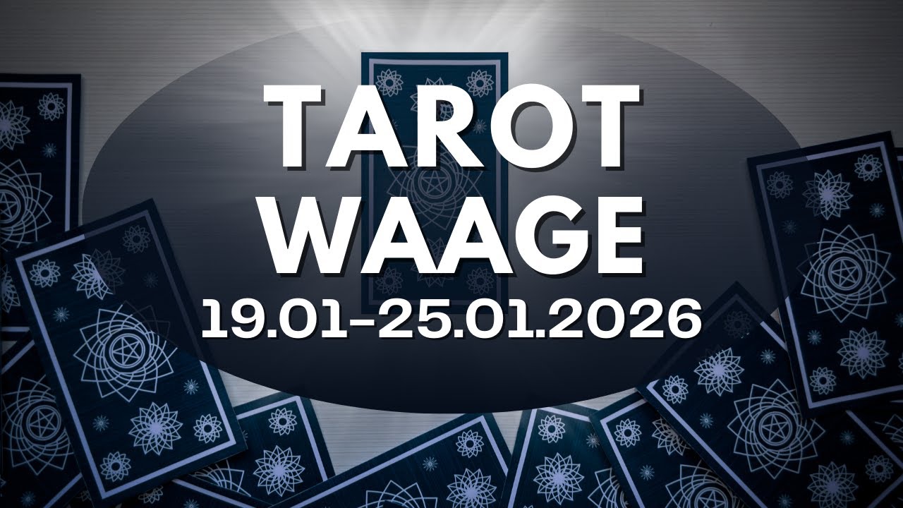 Waage ♎️ Tarot ♎️ 19.01-25.01.2026 