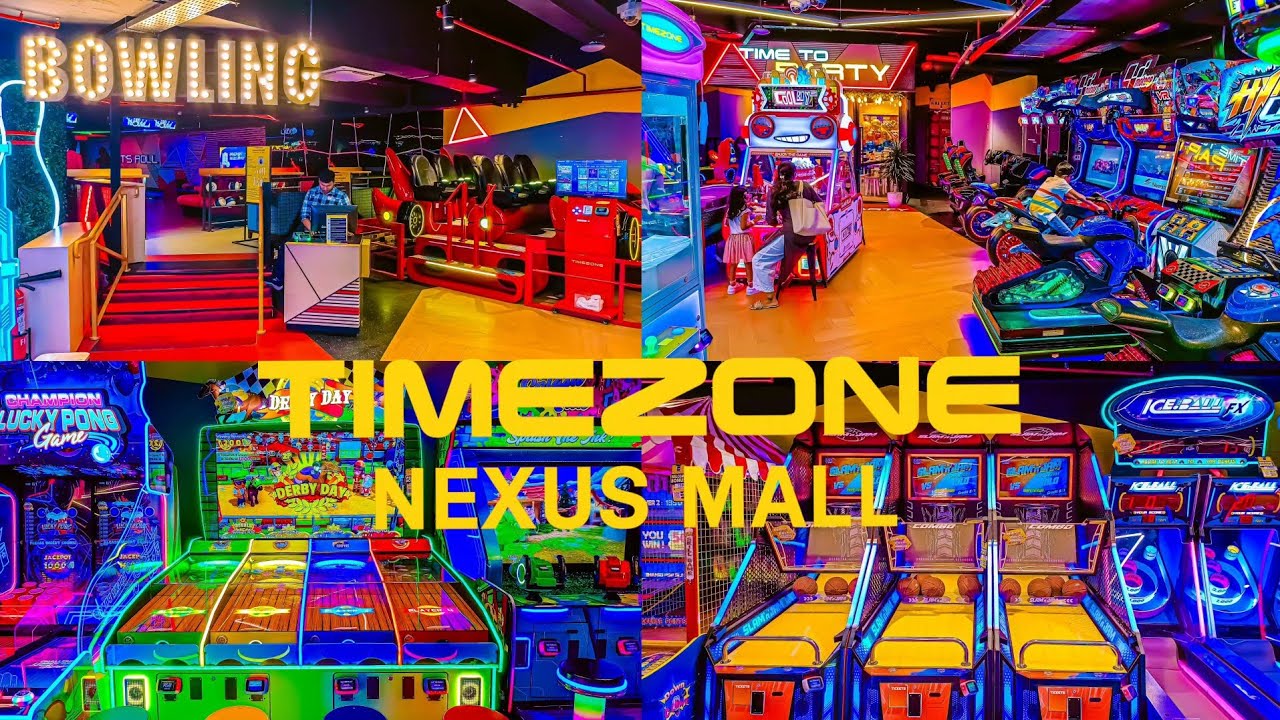 🎮 Timezone Nexus Mall Bangalore | Full Tour of Arcade, Bowling & Games 🎳