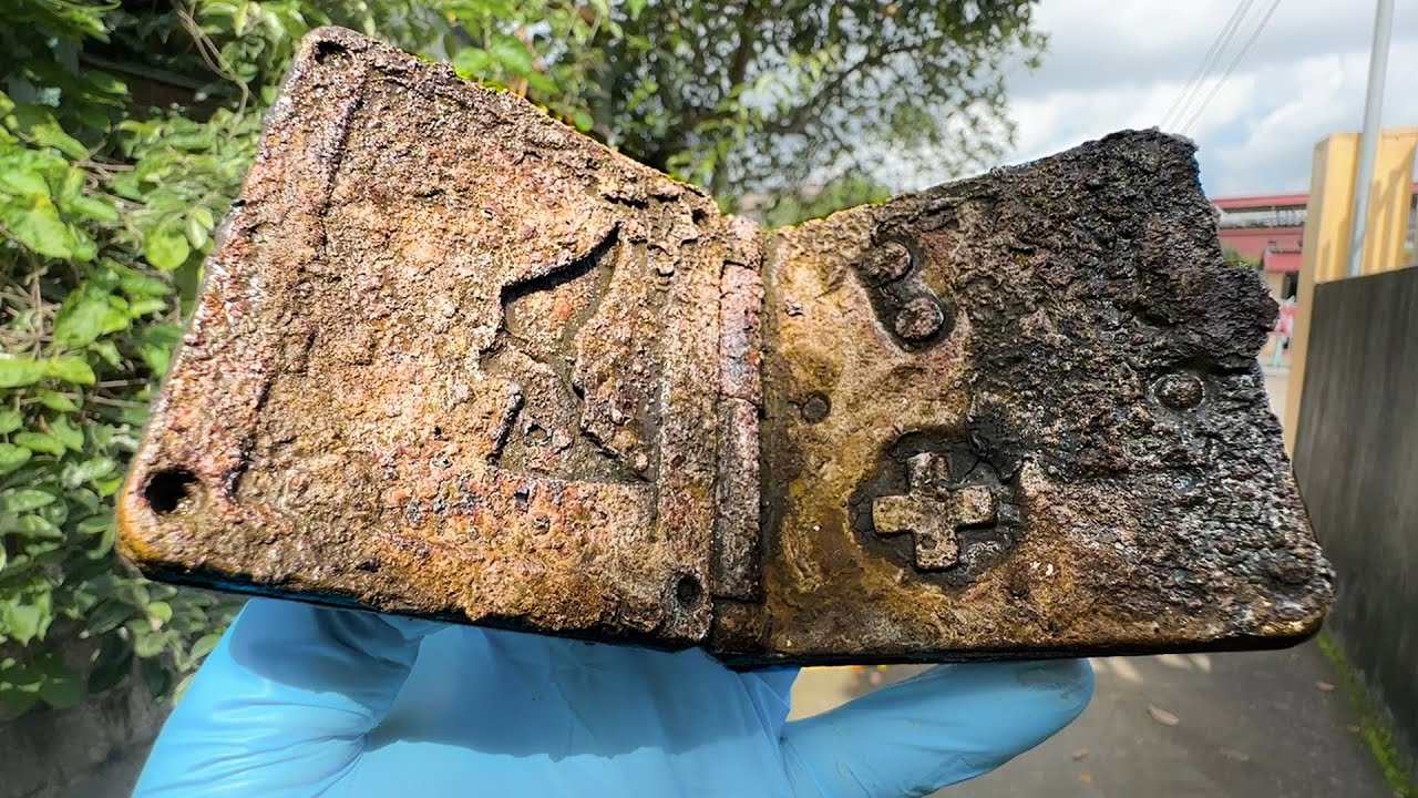 восстановление старой игры Nintendo GBA | Восстановление игровой консоли по грязи