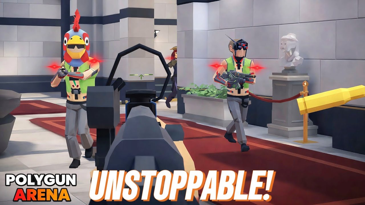 POLYGUN ARENA an UNDERRATED mobile Game | Fantastic Team Deathmatch 