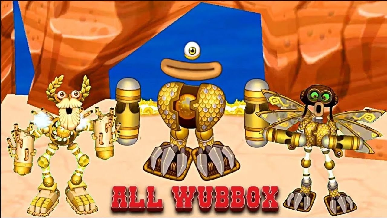 ALL WUBBOX👾 ALL EGGS AND BOXES UP/DOWN  WITH SOUNDS ALL ISLANDS  