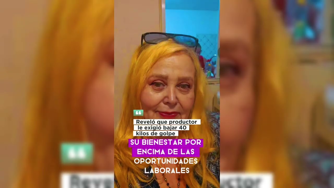 Sheyla Tadeo puso su vida en riesgo por culpa de productor que le exigió bajar 40 kilos en unos días