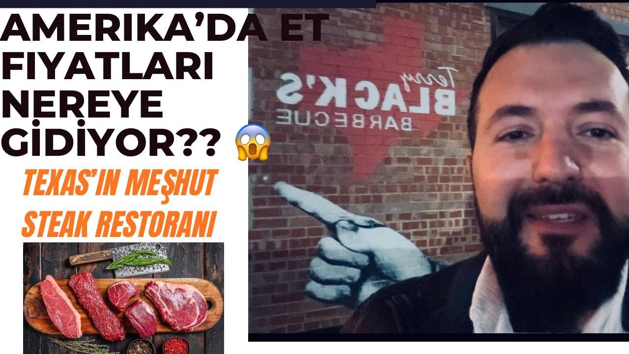 Amerika'da Meshur Texas BBQ Steak House