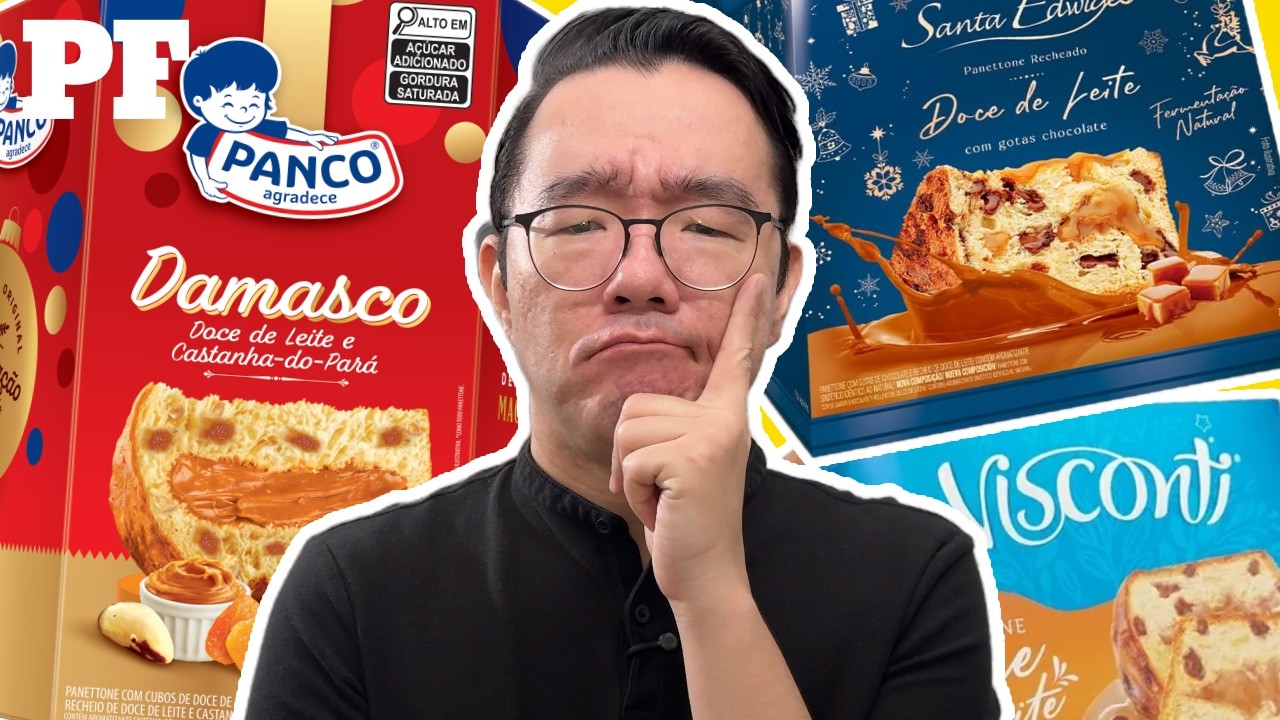 Panetone DOCE DE LEITE: Panco, Visconti, Santa Edwiges |  Degustation 2025