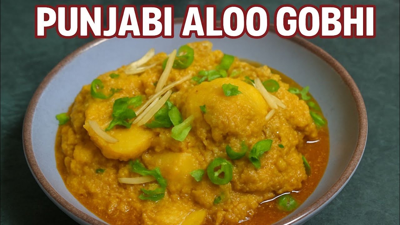 Punjabi Aloo gobhi sabzi 😋 | Dhaba style Aloo gobhi | easy & Tasty recipe by Hasbe Zaika
