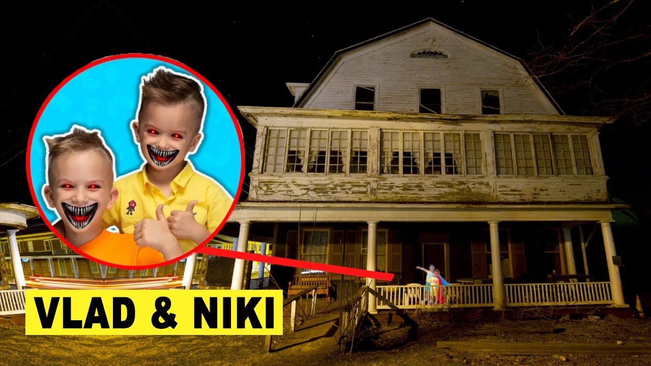 halten sich VLAD und NIKI im gruseligen HOTEL um 3 UHR nachts auf?!