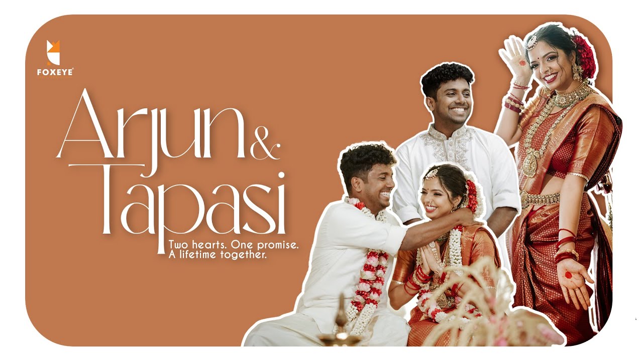 Arjun ❤️ Tapsi | A Beautiful Wedding Story in 4K | Tales From Fox Eye Media