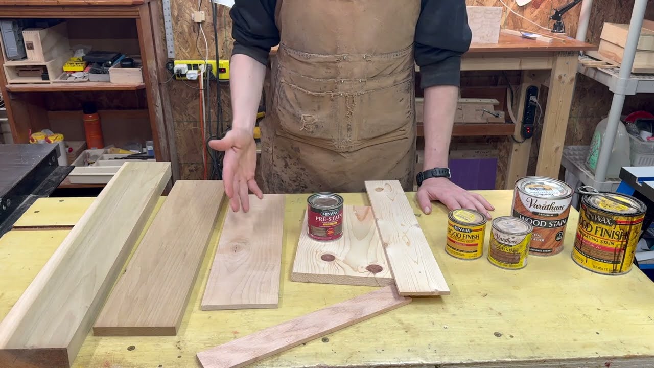Pre-Stain Conditioner - Tutorial and Testing Results. A woodworking game changer for softwoods?