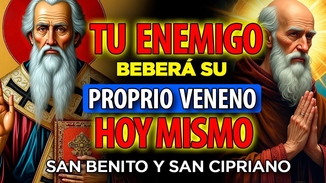 🔴SAN BENITO Y SAN CIPRIANO, LA MÁS FUERTE PARA VOLTEAR MAGIAS Y DERROTAR ENEMIGOS