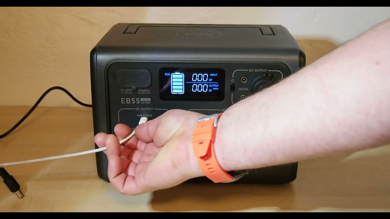 Bluetti EB55 power station - 230V circuit short