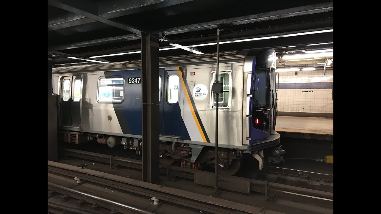 NYC Subway HD 60fps: Cuomo R160 E Trains @ Second Avenue - Houston Street (11/26/17)