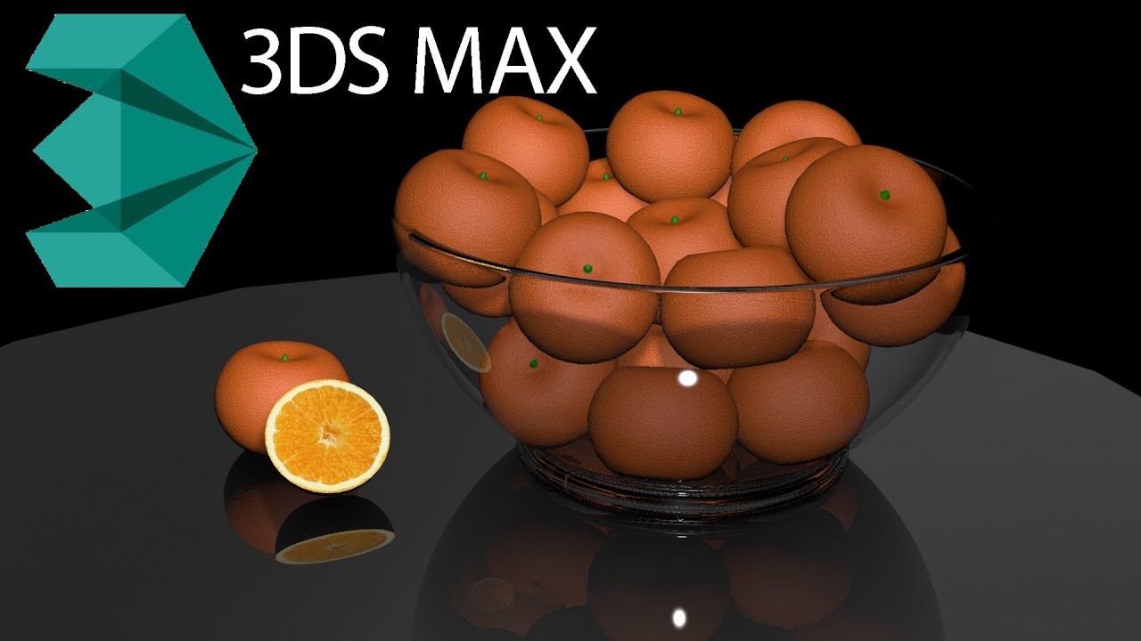 Orange modeling and texturing tutorial 3ds max