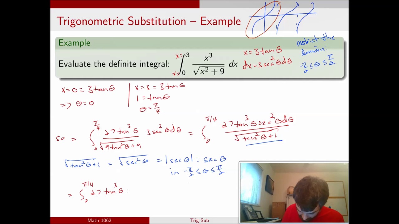 Trigonometric Substitution