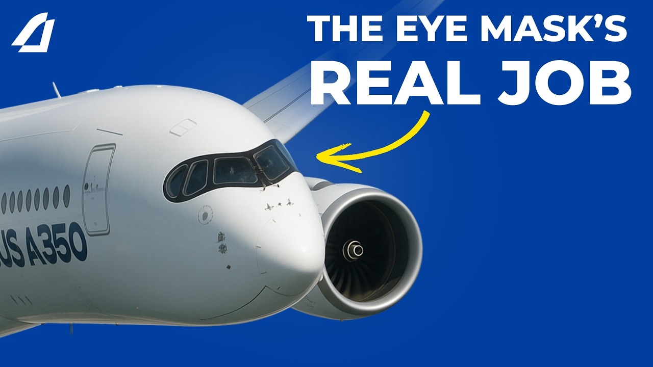 What The A350 Eye Mask Is Really For