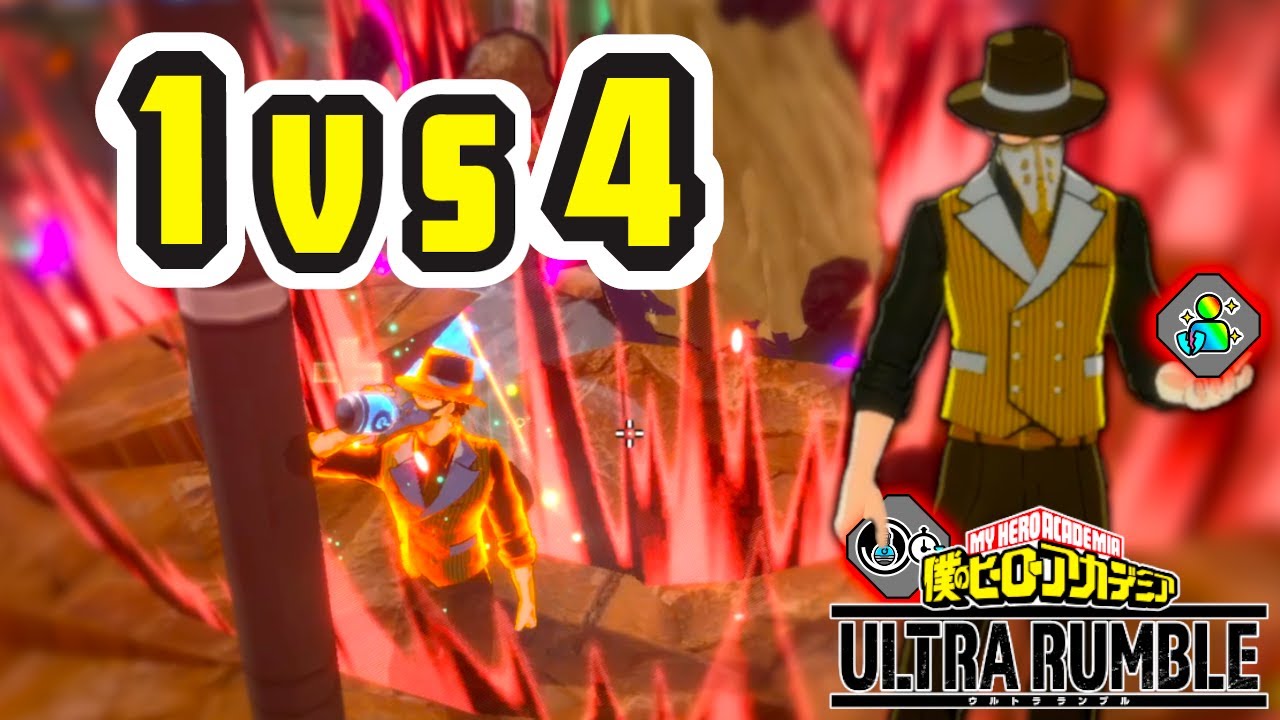 This NEW Overhaul Build is INSANE (1v4) | My Hero Ultra Rumble