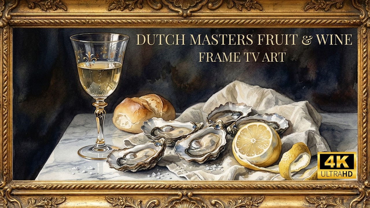 Dutch Masters Fruit & Wine | Frame TV Screensaver 4K | Free