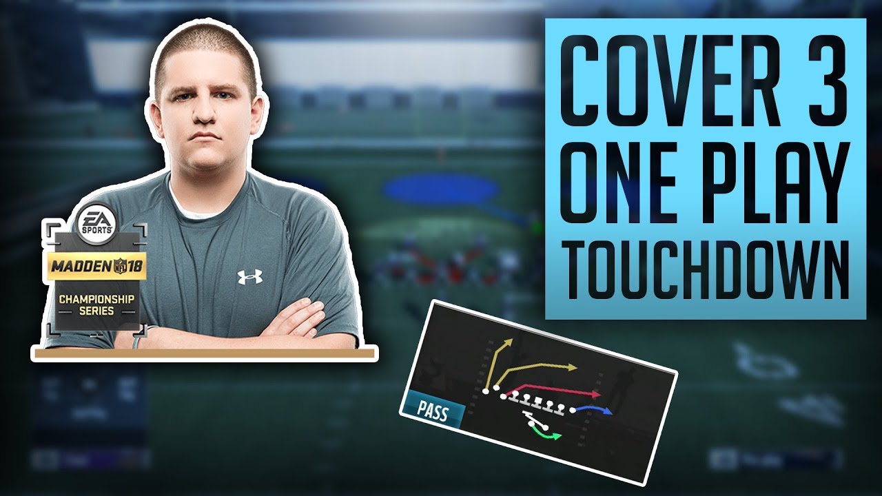 SpotMePlzzz's Unique Bunch TE Cover 3 Beater | Madden 18 Ultimate League
