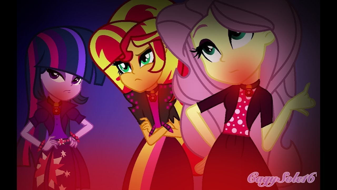 💖MLP Equstria Girls SpeedPaint The New Dazllings So What Who Cares💖