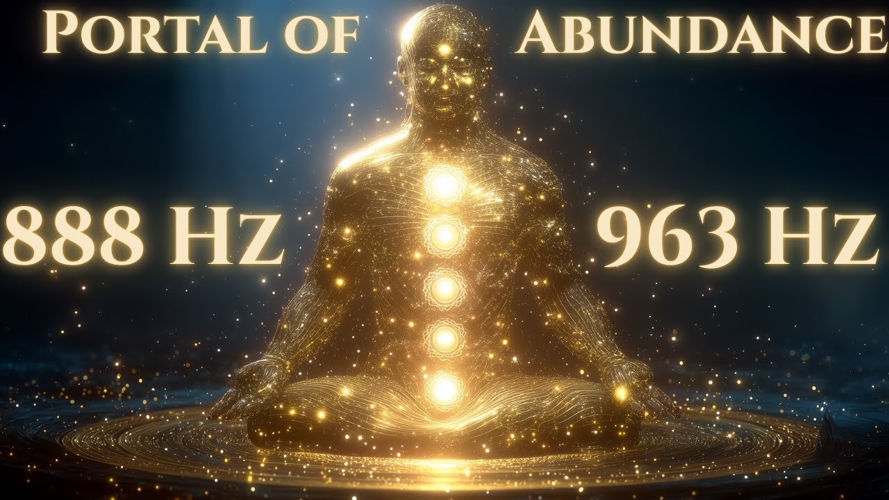 888 Hz + 963 Hz ✨ Portal 8:8 Abundance | Manifestation & Higher Consciousness Music